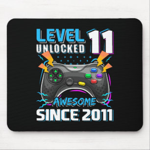 Mousepad 11 Aniversário do 11 do Jogo de Vídeo 2011 Desbloq