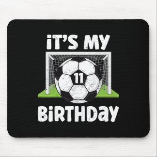 Mousepad 11 Anos de Idade Futebol 11º Aniversário Jogador C