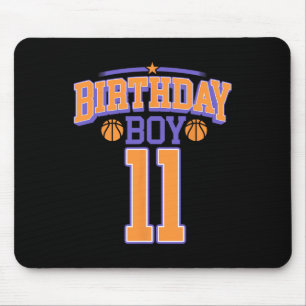Mousepad 11 Birthday Boy Bysketbyll Com Mais De 11 Anos Bd