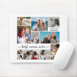 Mousepad 11 Colagem Fotográfica Melhor Mãe De Todos Os temp
