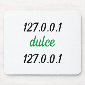 Mousepad 127.0.0.1 dulce 127.0.0.1