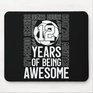 Mousepad 12 Anos de Ser Incrível Futebol 12º Aniversário _2
