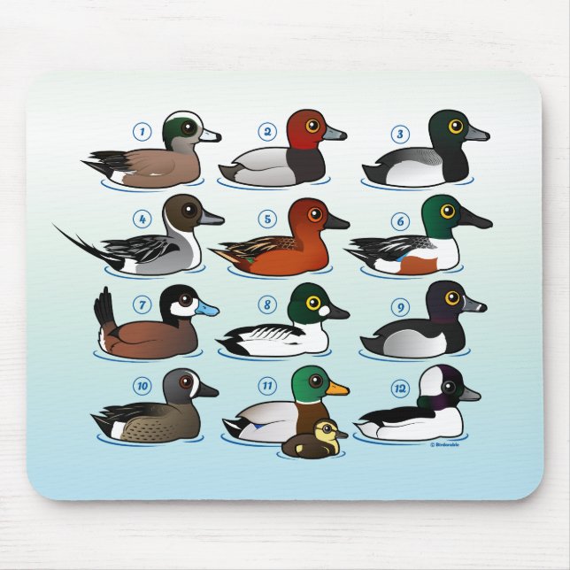 Mousepad 12 patos (Frente)