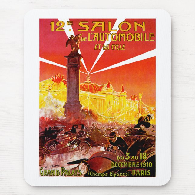 Mousepad 12 Salon de l'Automobile et du Cycle (Frente)