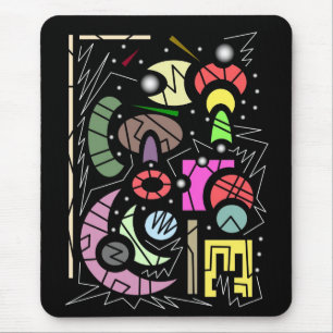 Mousepad 12 urbanos abstratos