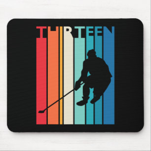 Mousepad 13 Aniversário Presente Treze Treze Anos de Hóquei