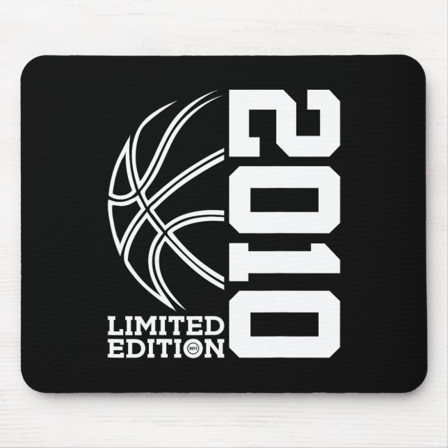 Mousepad 13 Birthday Basball Limited Edition 2010 (Frente)
