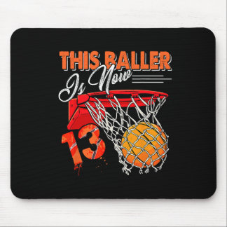 Mousepad 13 Birthday Basbol Divertido 13 Anos