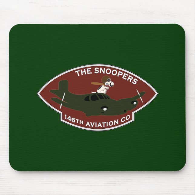 Mousepad 146th Aviação Co - RR Vietnam (Frente)