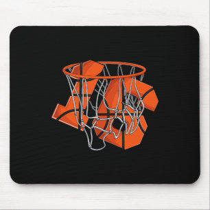 Mousepad 16ª Crianças de Basquete de Aniversário