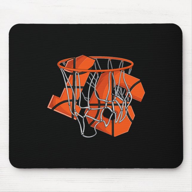 Mousepad 16ª Crianças de Basquete de Aniversário (Frente)