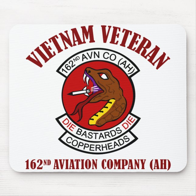 Mousepad 162nd Avn Co (AH) Vietnam (Frente)