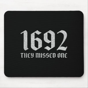 Mousepad 1692 perdeu uma bruxa engraçada de Halloween humor