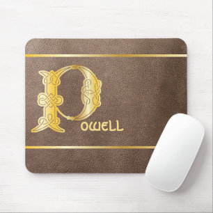 Mousepad 16th Century Celtic Knot Decorative Capital P