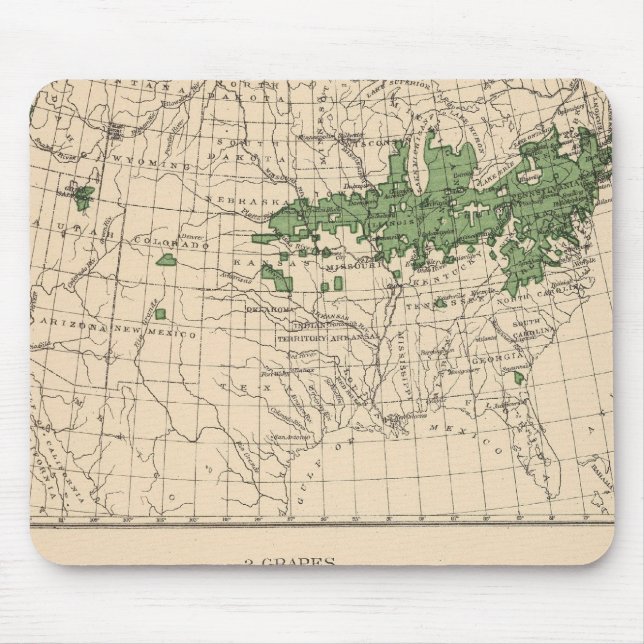 Mousepad 175 Cerejas, uvas, principais regiões (Frente)