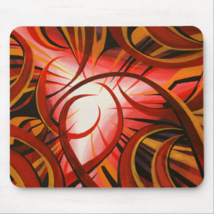 Mousepad #17 de pintura abstrato