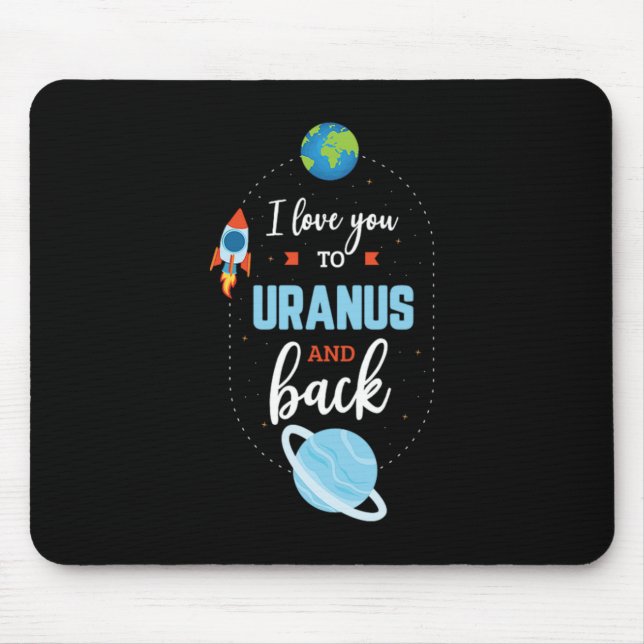 Mousepad 17.Eu Te Amo A Urano E Volta (Frente)