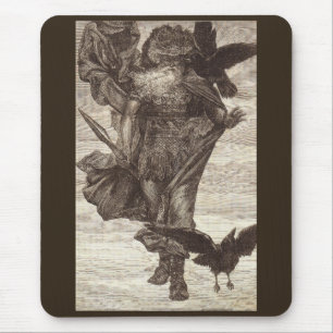 Mousepad 1871 Odin, Deus Nórdico da Sabedoria