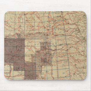 Mousepad 1876 Mapa de progressos dos inquéritos geográfic
