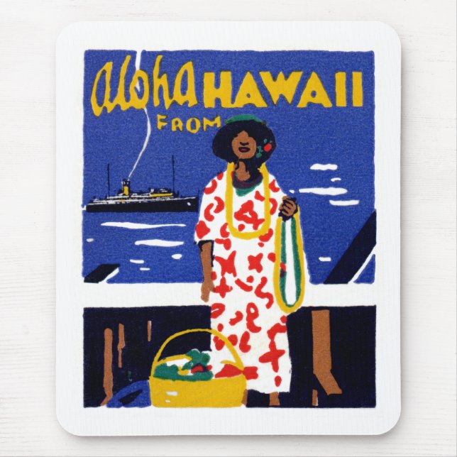 Mousepad 1920 Aloha de Havaí (Frente)
