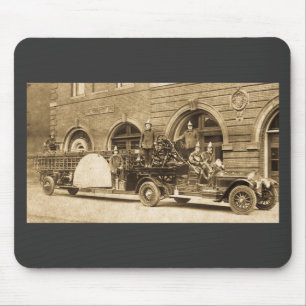 Mousepad 1920 Gancho do vintage e Escada Fogo Empresa