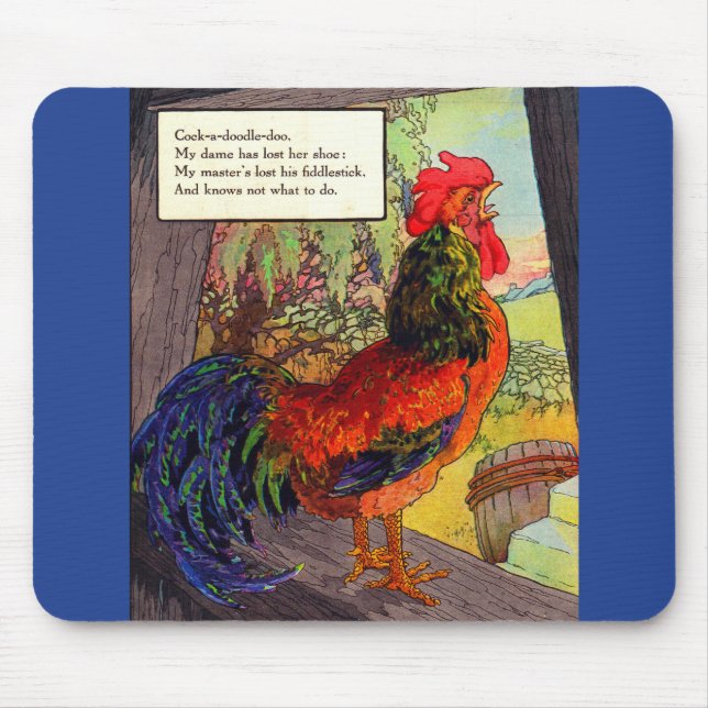 Mousepad 1920 Madre Goose - Galo (Frente)