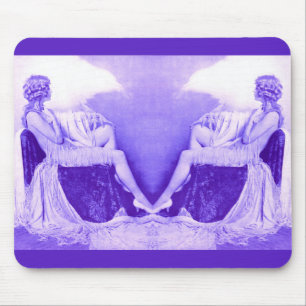 Mousepad 1928 Menina Ziegfeld vezes dois