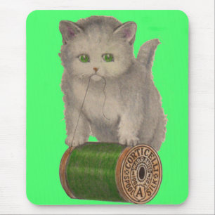 Mousepad 1930 Gato branco de Corticelli