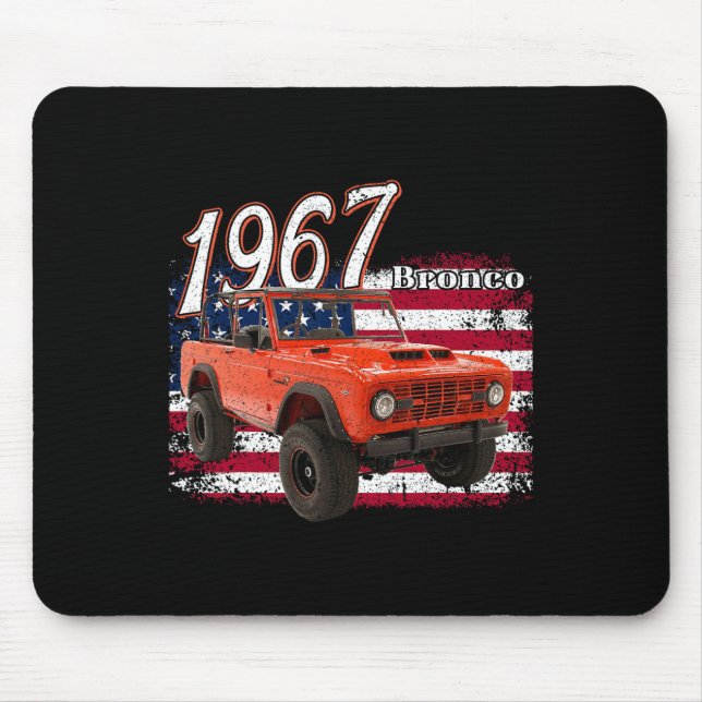 Mousepad 1967 67 Bronco Suv Carro  (Frente)