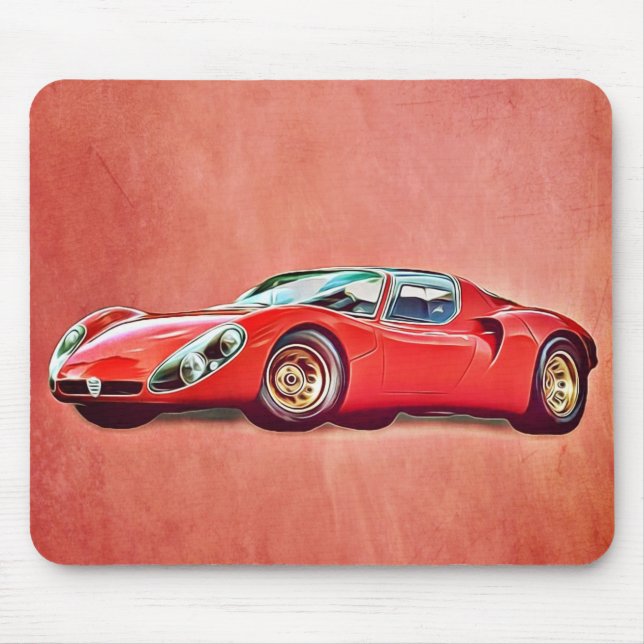 Mousepad 1967 Alfa Romeo 33 Stradale (Frente)