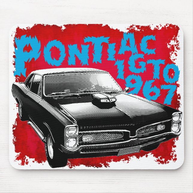 Mousepad 1967 GTO Pontiac (Frente)