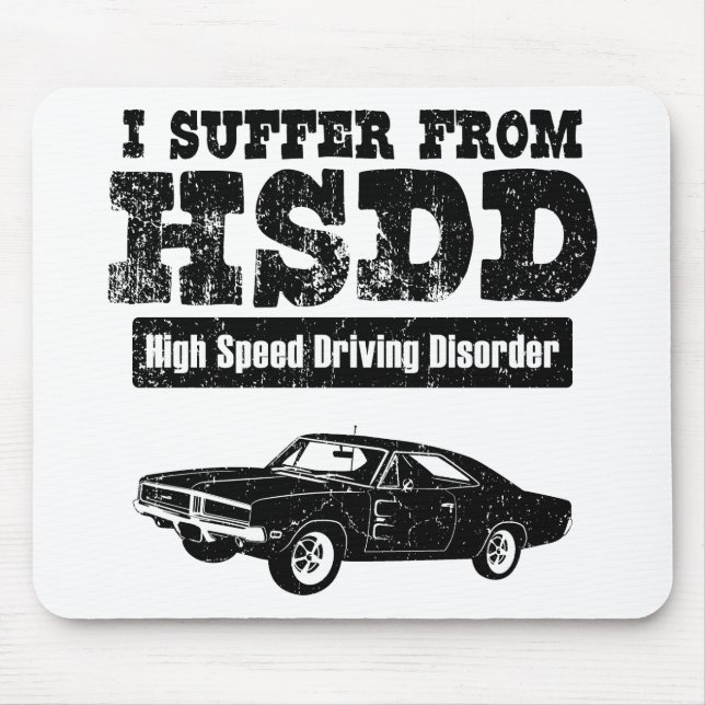 Mousepad 1969 SE do carregador R/T de Dodge (Frente)