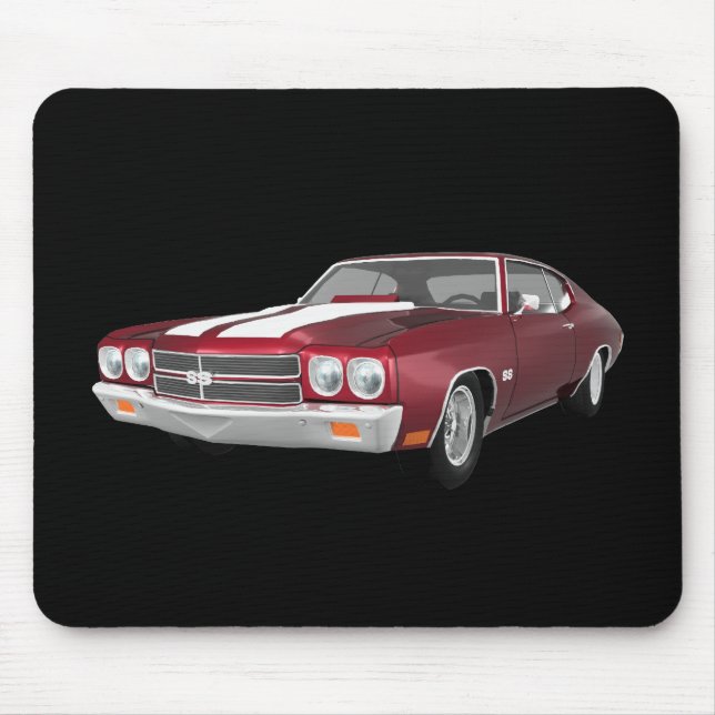 Mousepad 1970 Chevelle SS: Candy Apple Finish: (Frente)