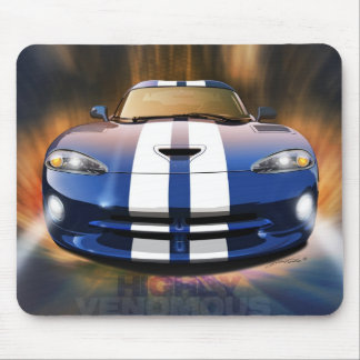 Mousepad 1996 tapete do rato da víbora GTS de Dodge
