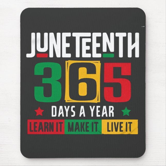 Mousepad 19 365 dias por ano Aprenda como ela vive (Frente)