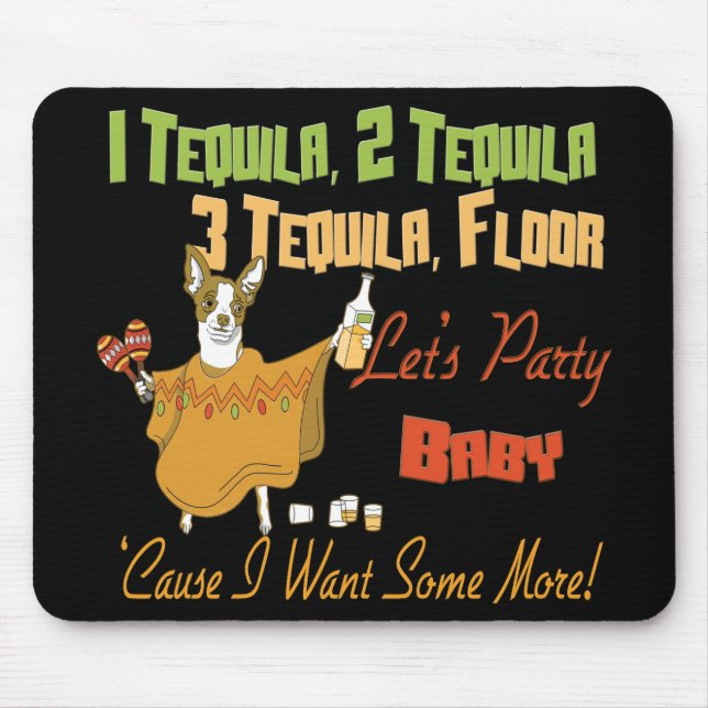 Mousepad 1 assoalho do Tequila do Tequila 3 do Tequila 2 (Frente)