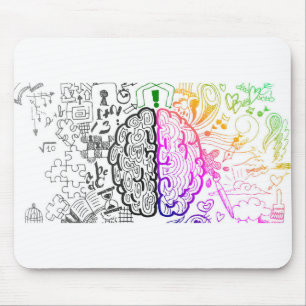 MOUSEPAD 1.CÉREBRO ESQUERDO-DIREITO.-IMAGEM.-8 DE SETEMBRO