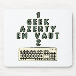 Mousepad 1 GEEK AZERY vale 2 - Jogos de motsT