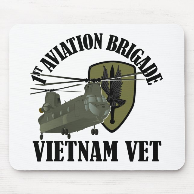 Mousepad 1rua AVN BDE Vietnam CH-47 (moderado) (Frente)