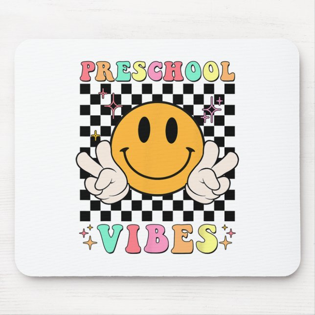 Mousepad 1rua De Pré-Escolas Víbe Nures Divertidos Professo (Frente)