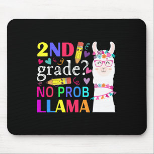 Mousepad 2º ano Sem Problema-llama Professor Aluno Primeiro