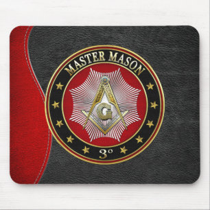 Mousepad [200] Mason Mestre - Quadrado do 3º Grau e Bússo