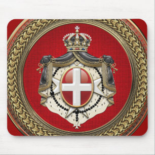 Mousepad [200] Ordem de Malta - Casaco de armas SMOM