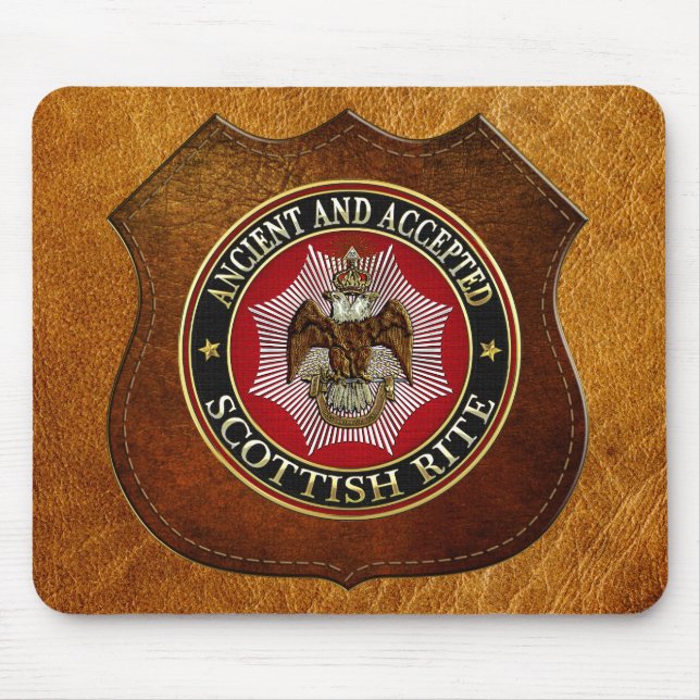 Mousepad [200] Scottish Rite Dupla Cabeça Eagle (Frente)