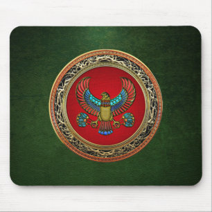 Mousepad [200] Treasure Trove: Falcão Egípcio