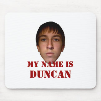 Mousepad 2010, meu nome é Duncan