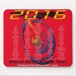 Mousepad 2016 "tapetes do rato da excursão de rádio
