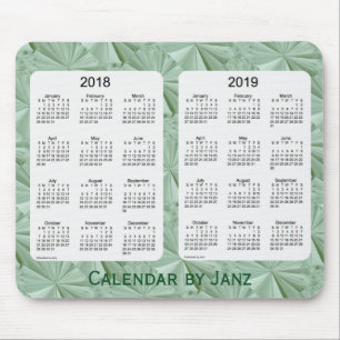 Mousepad 2018-2019 calendário dos diamantes do sábio por