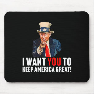 Mousepad 2020 - Quero Que Mantenha O Excelente Americano -