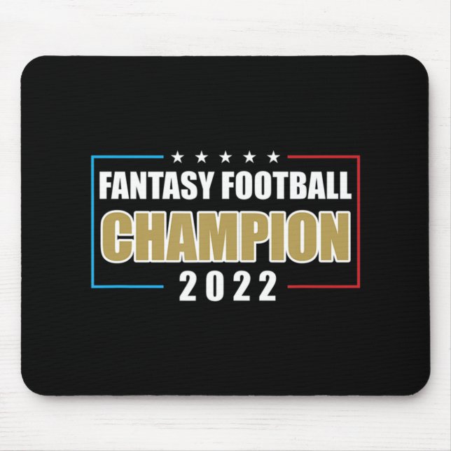 Mousepad 2022 Campeão de futebol americano (Frente)